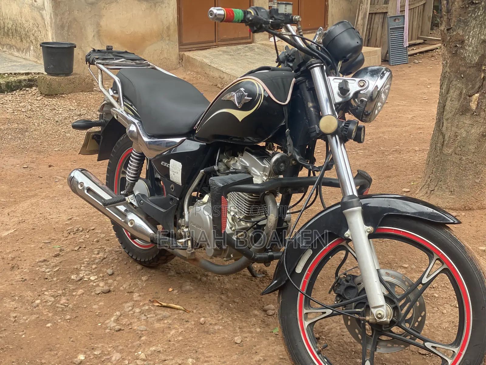 Haojue HJ125-8K 2017 Black