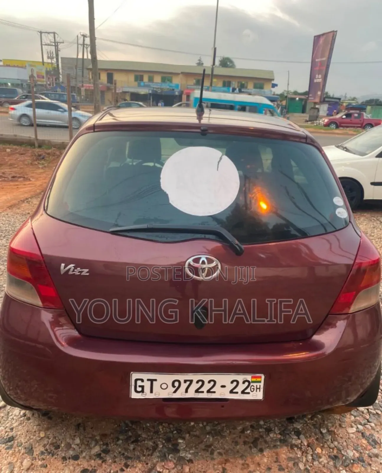 Toyota Vitz 2010 Brown