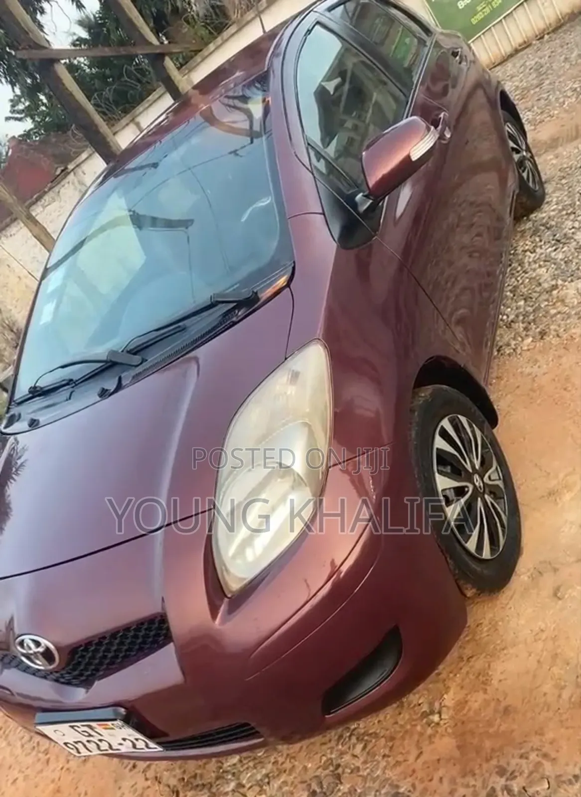 Toyota Vitz 2010 Brown