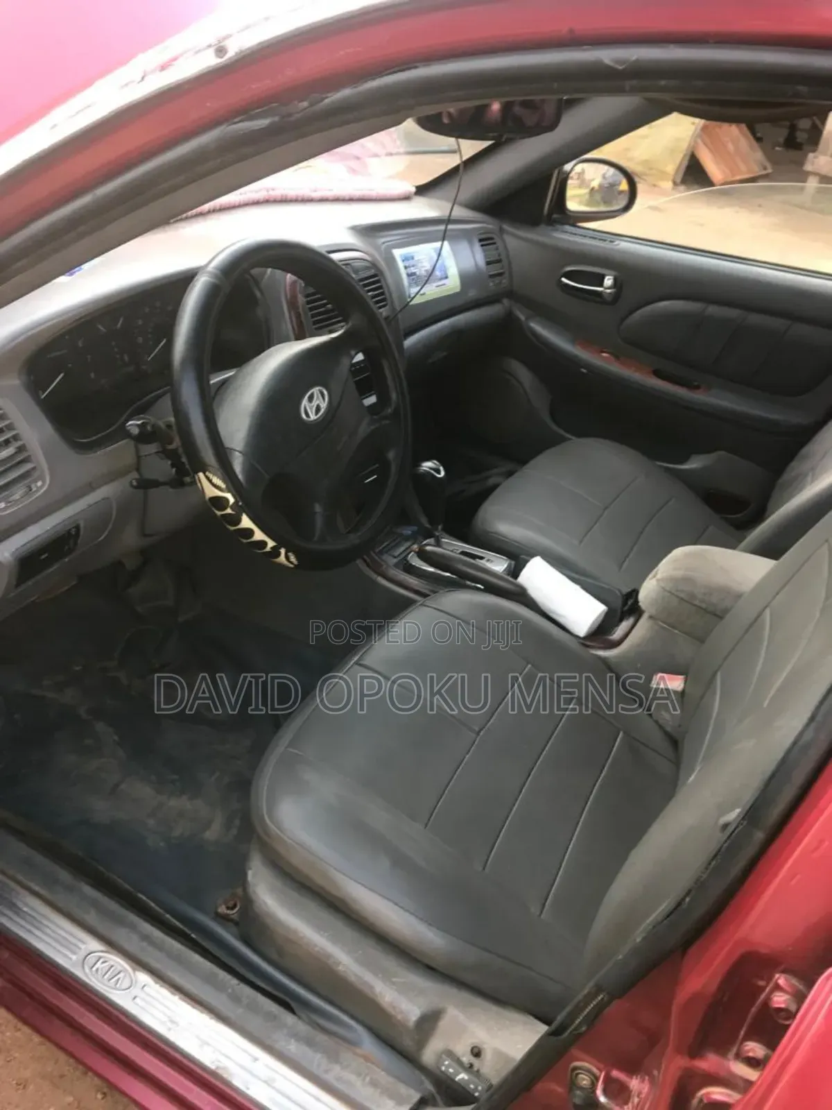 Kia Optima EX Sedan FWD (2.4L 4cyl 5A) 2007 Red