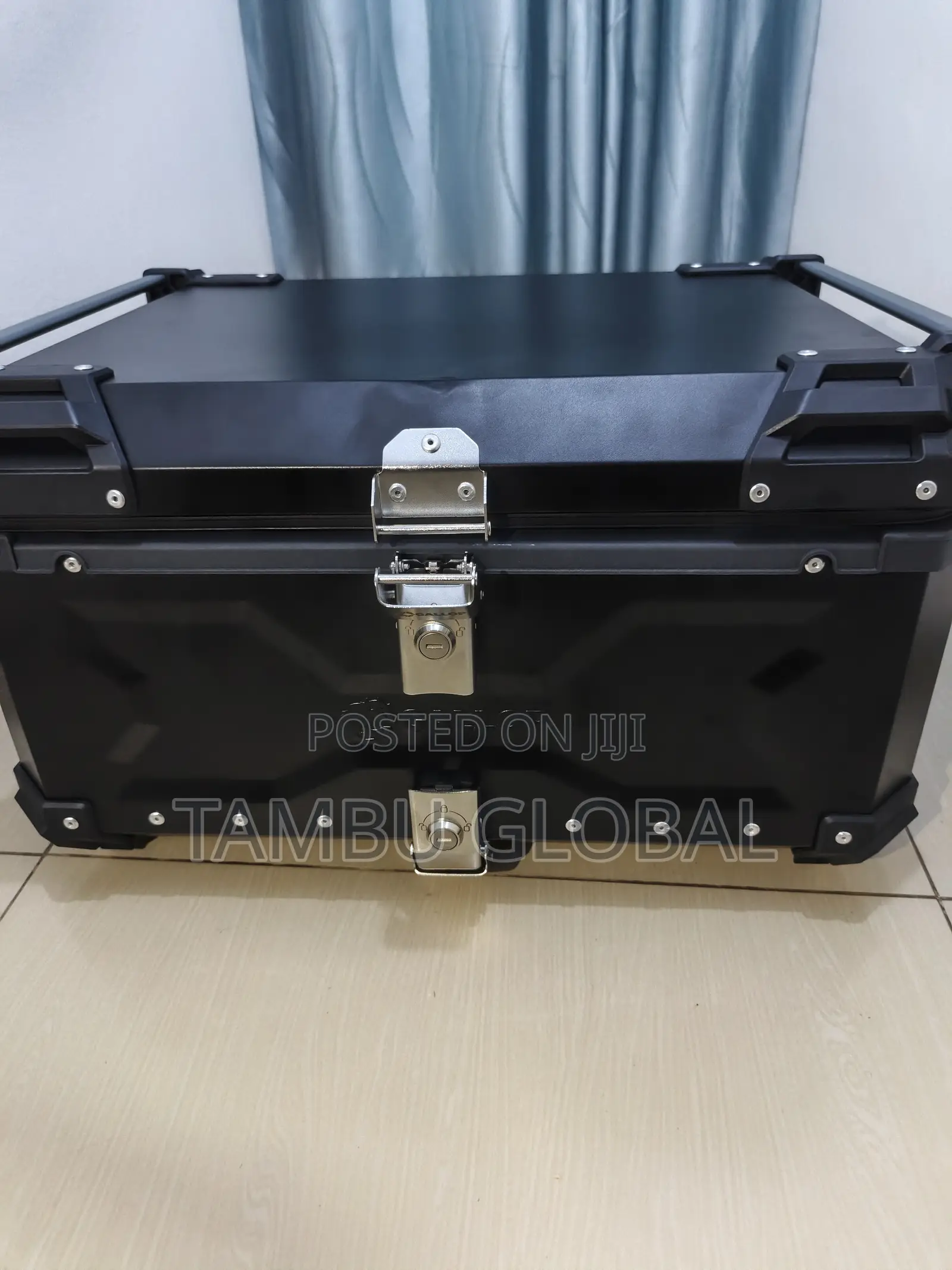 Brand New 80L Heavy Duty Aluminum Motorcycle Delivery Box With a Lock