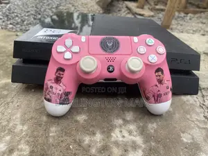Ps4 Console With a Controller