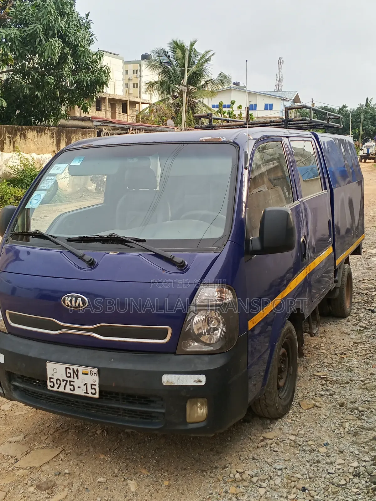 Container Kia Bongo for Hiring
