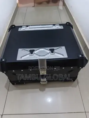 Brand New 80L Heavy Duty Aluminum Motorcycle Delivery Box With a Lock