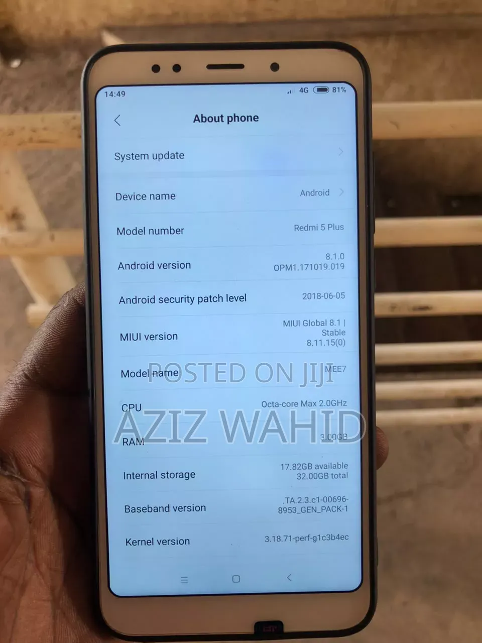 New Xiaomi Redmi 5 Plus 32 GB White