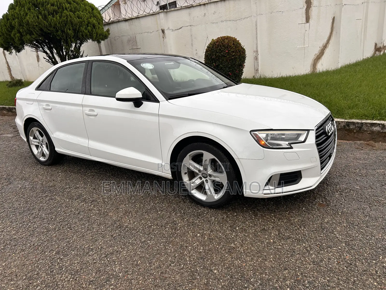 Audi A3 2.0T Premium AWD quattro Sedan 2018 White