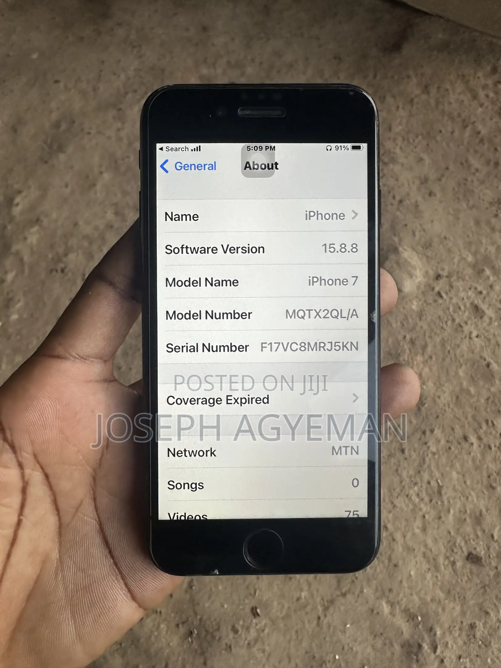Apple iPhone 7 32 GB Black