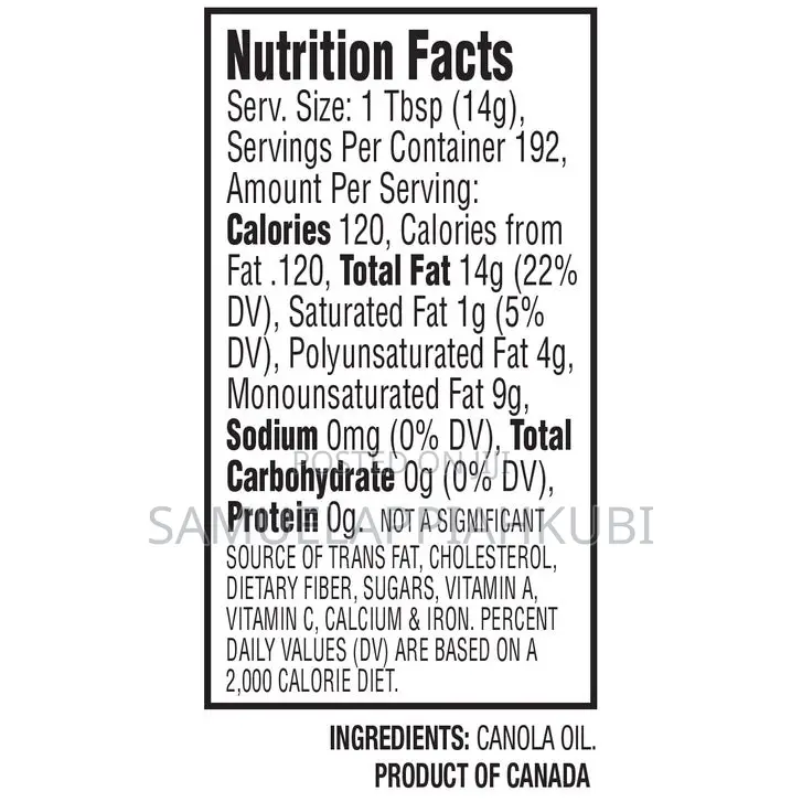 Kirkland Signature, Canola Oil, 3 Qt, 2-Count