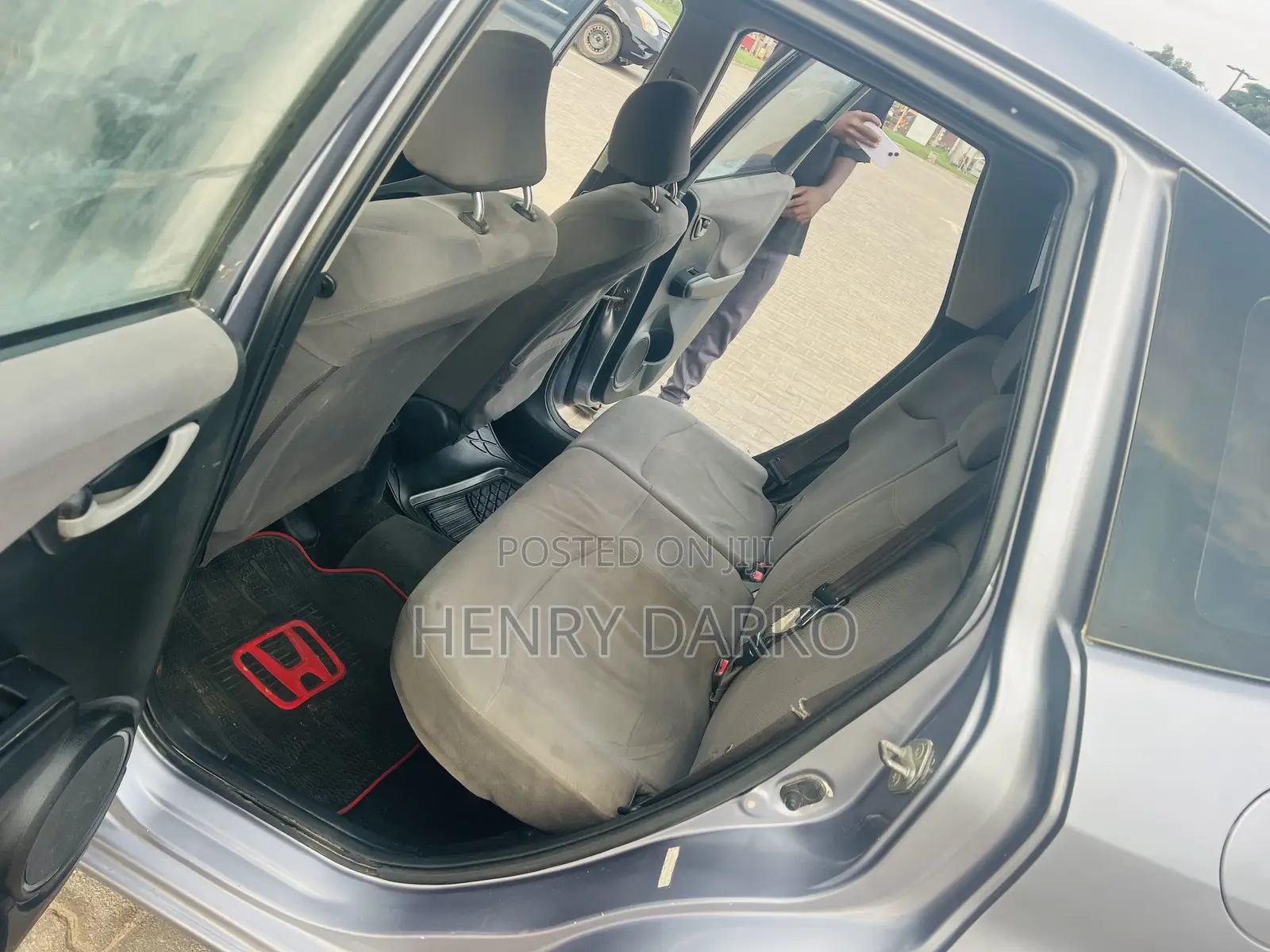 Honda Fit 2012 Silver