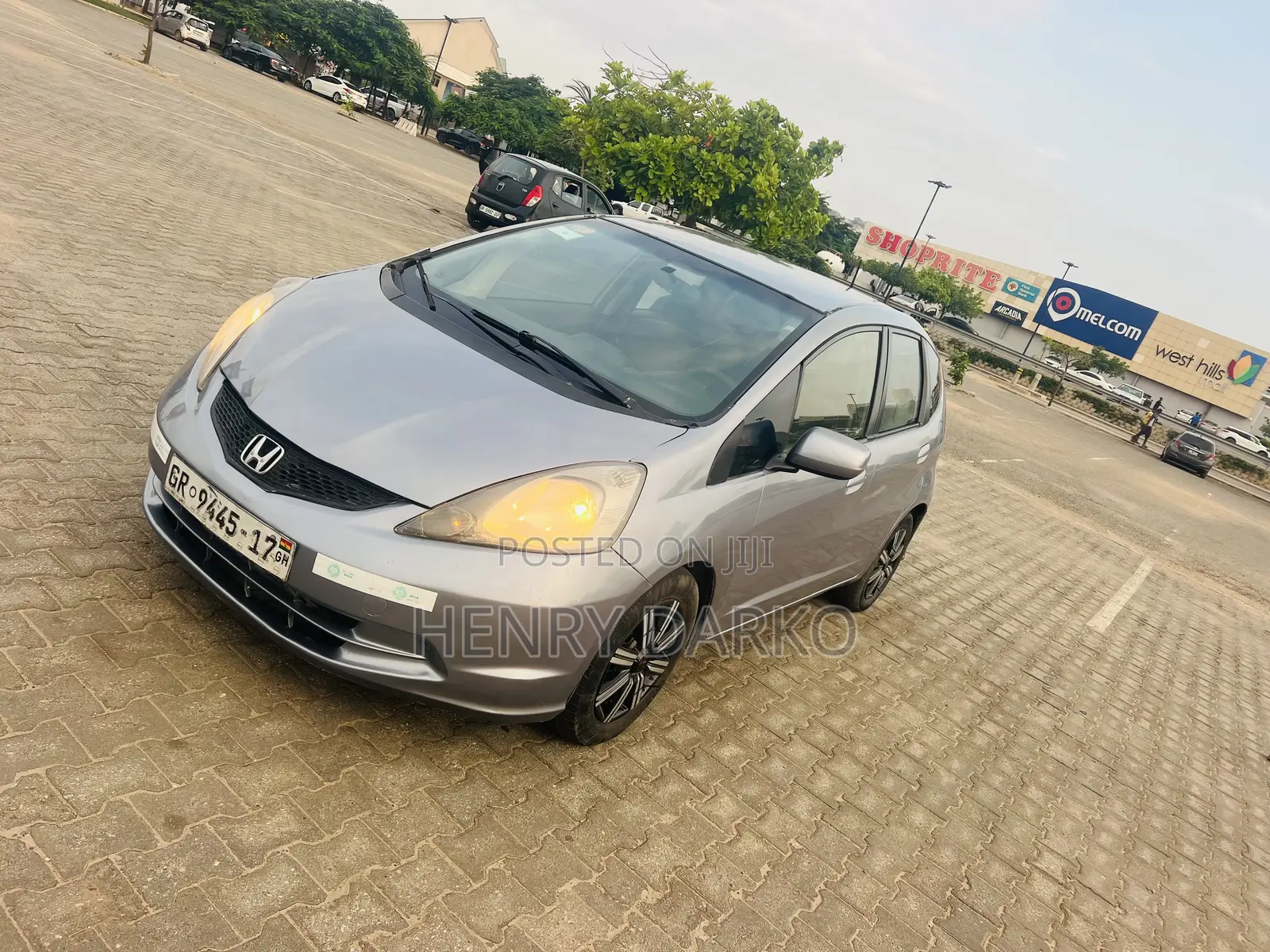 Honda Fit 2012 Silver