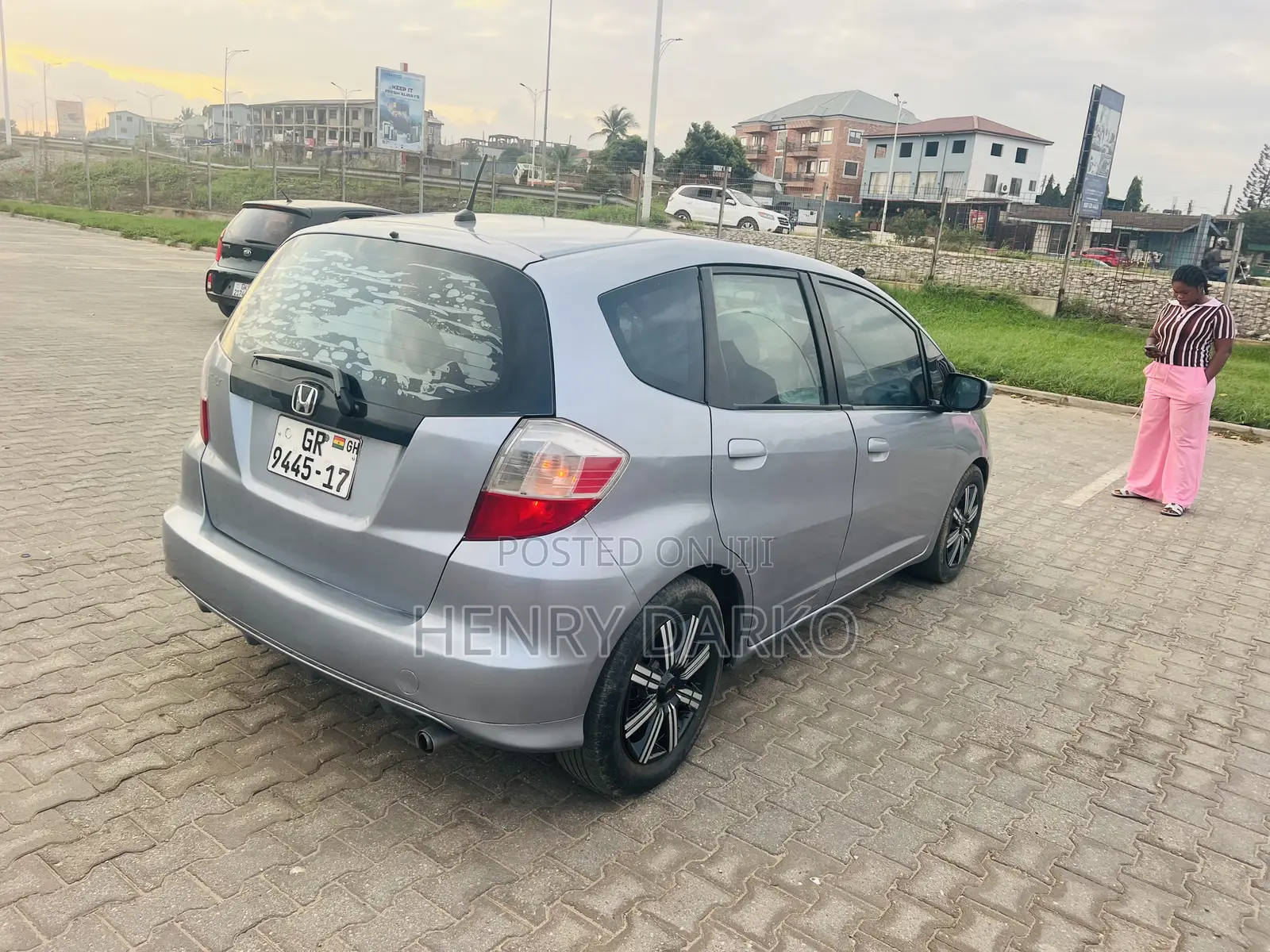 Honda Fit 2012 Silver