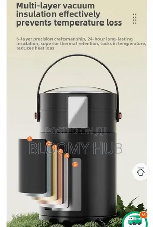 Upgraded AILIJIN Plug in Heating + Heat Preservation Vacuum Flask