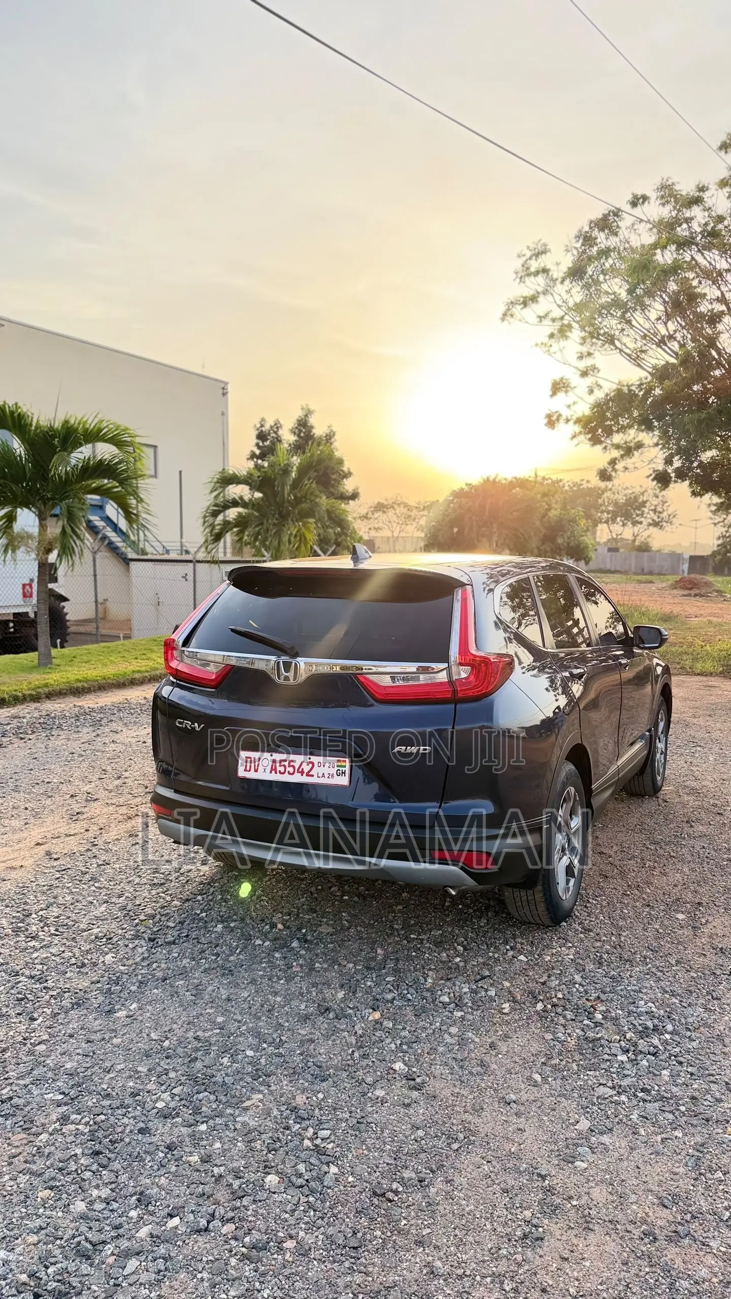 Honda CR-V EX-L AWD 2018 Blue