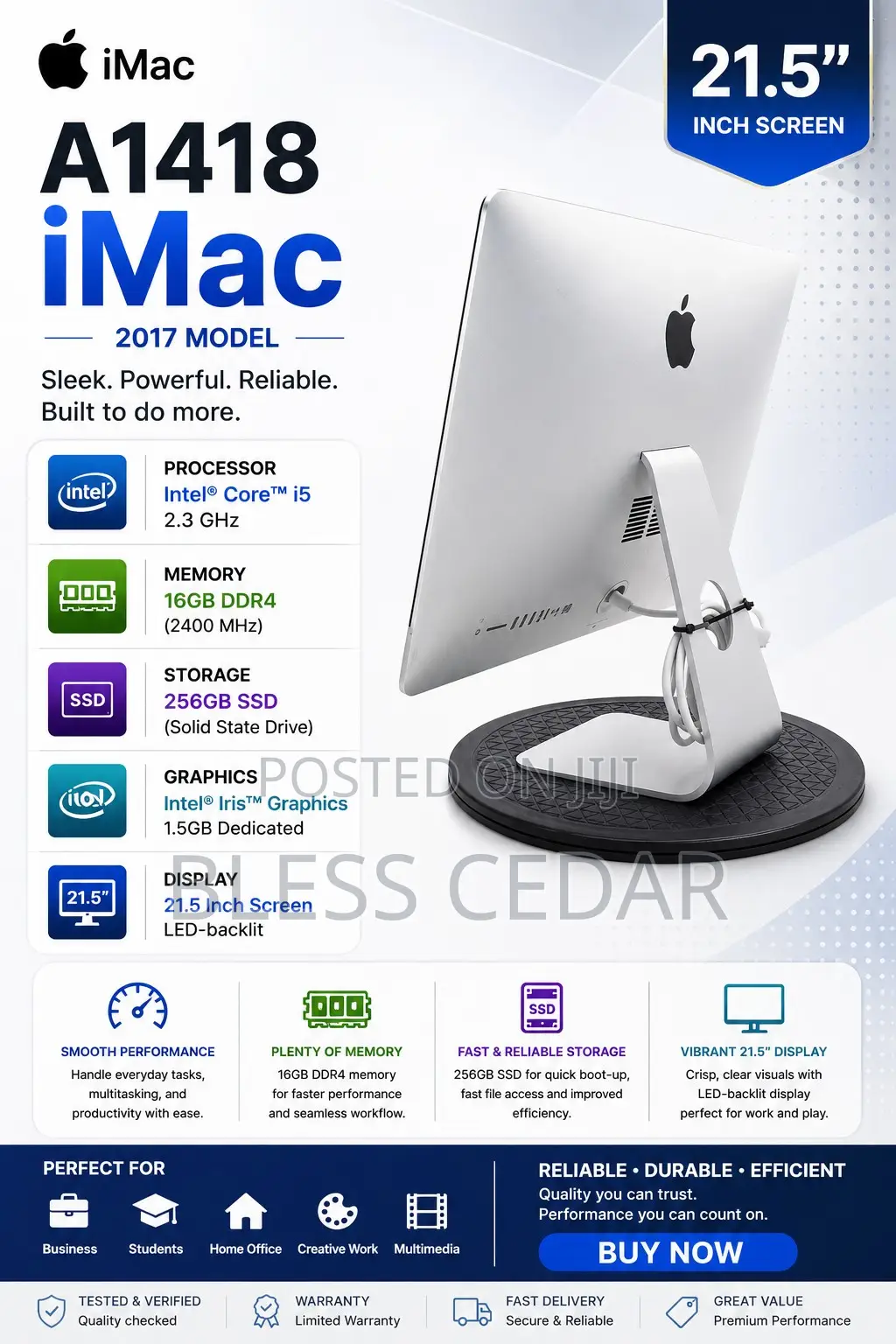 Desktop Computer Apple iMac 16GB Intel Core i7 SSD 1T