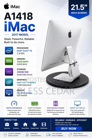 Desktop Computer Apple iMac 16GB Intel Core i7 SSD 1T