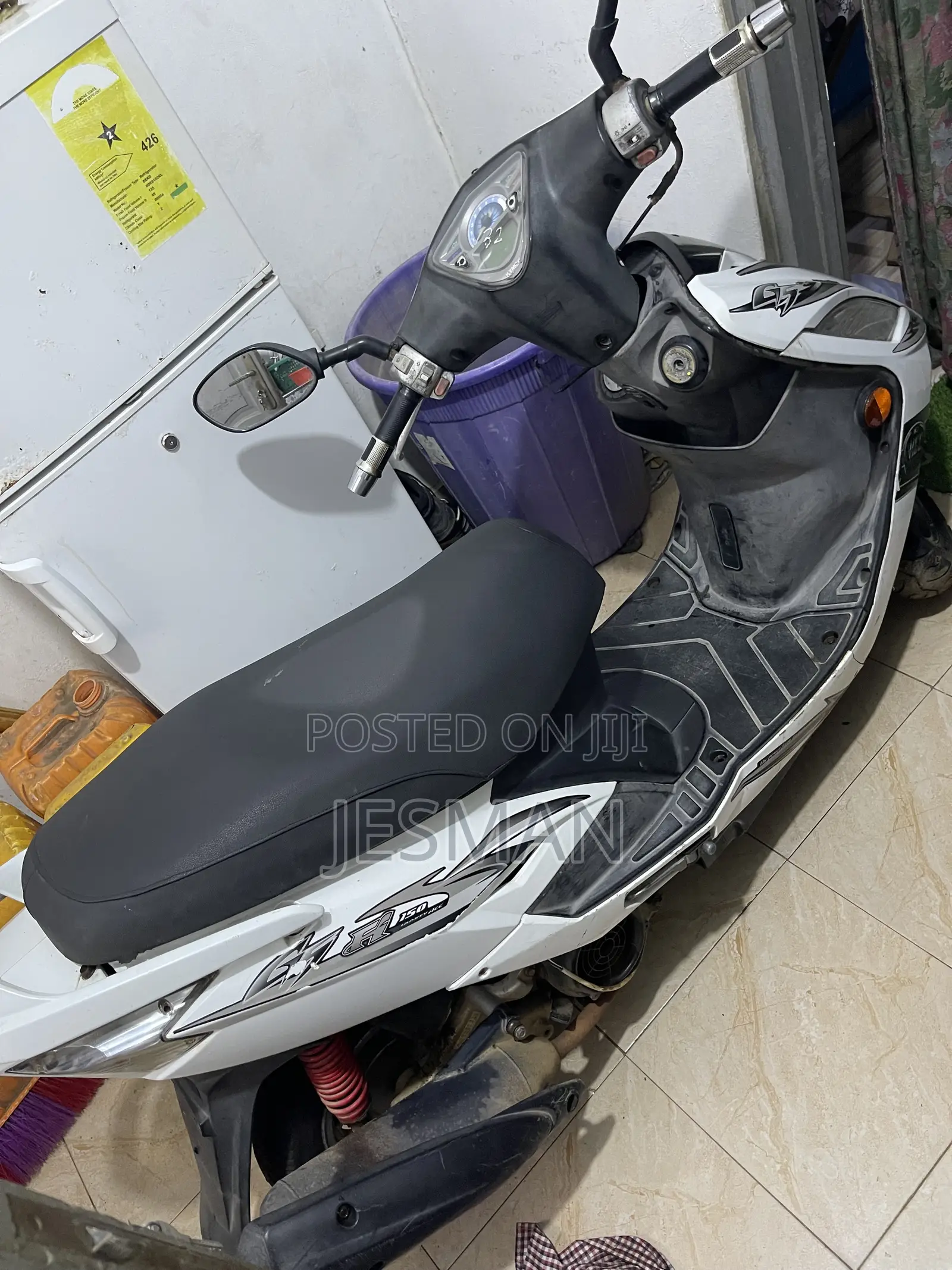 Motorcycle 2025 White
