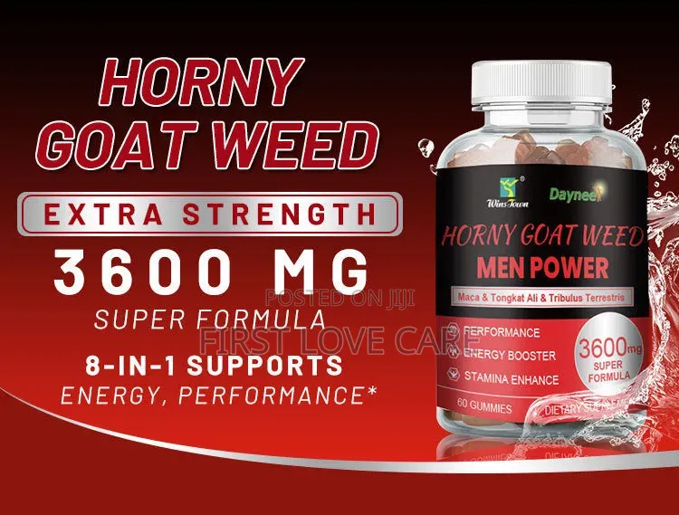 Daynee Horny Goat Weed Men Power Gummies