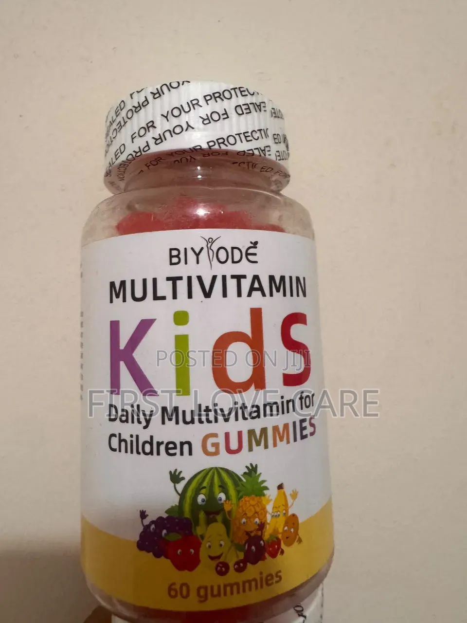 BIYODE Multivitamin Kids Daily Multivitamin for Children Gummies.