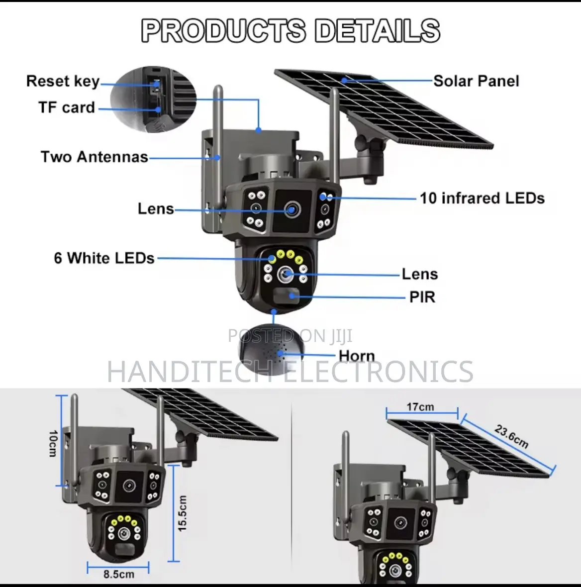 4g Solar Security Camera – Dual Lens, Sim Card, Outdoor Ptz, Wireless