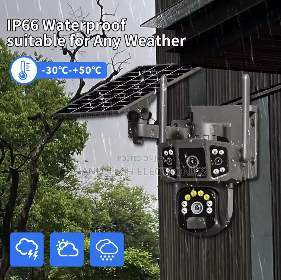4g Solar Security Camera – Dual Lens, Sim Card, Outdoor Ptz, Wireless