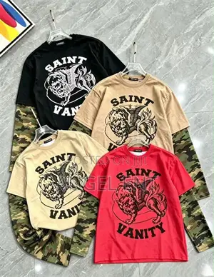 Fleetwood Mac & Saint Vanity Long Tees (Location: Adum Kumasi)
