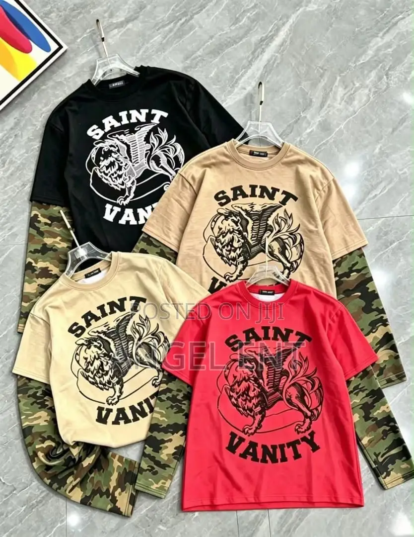 Fleetwood Mac & Saint Vanity Long Tees (Location: Adum Kumasi)