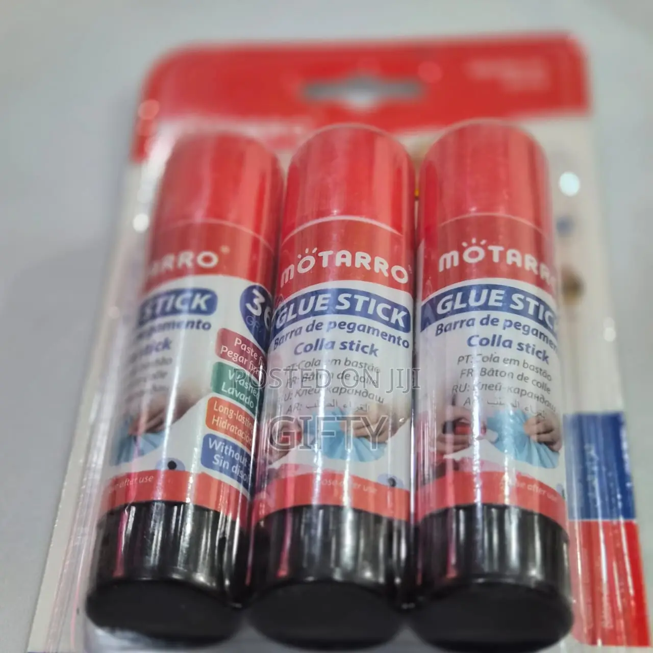 MOTARRO Glue Stick MK008-10 – 3pcs Pack (21g Each)