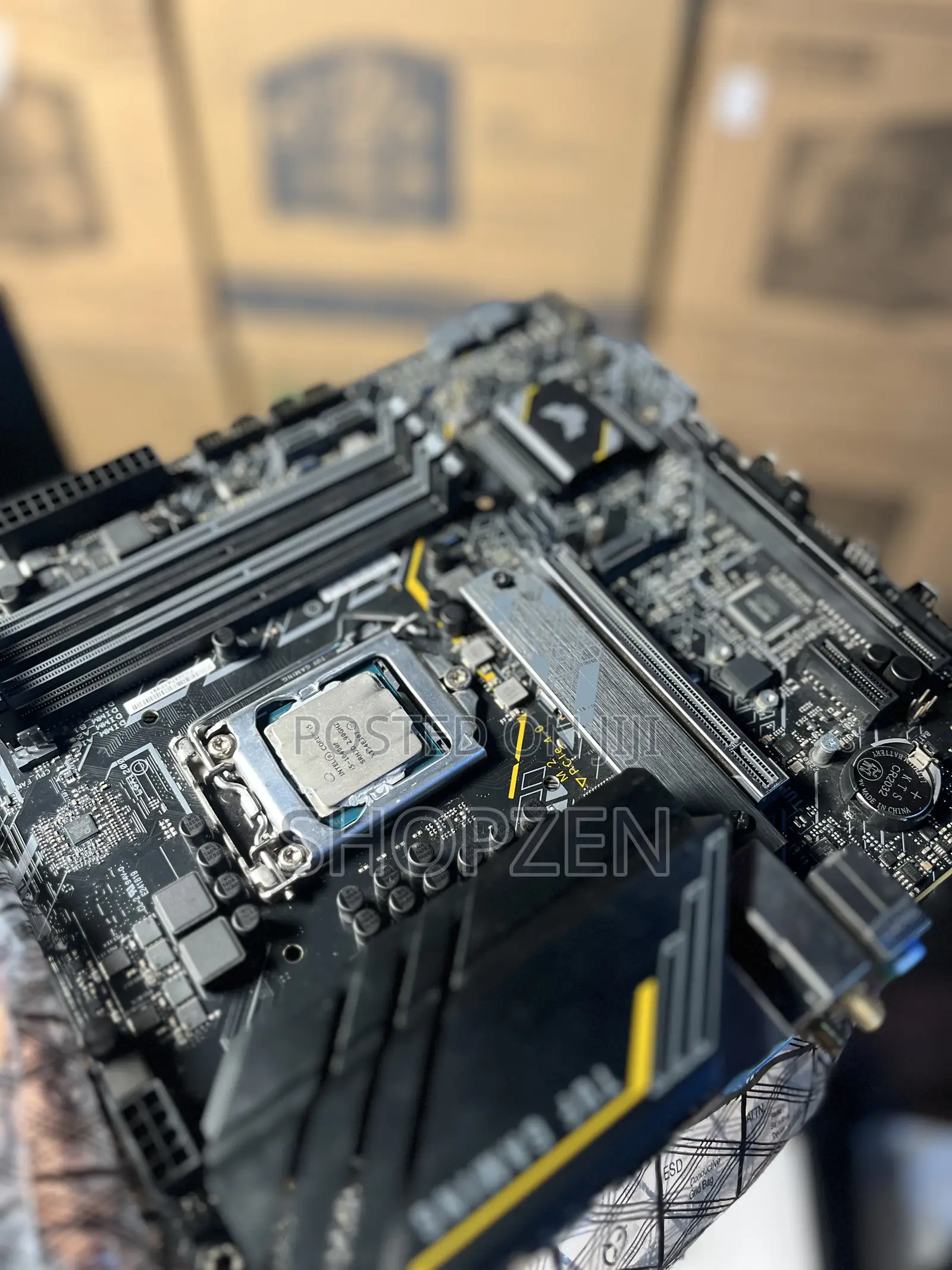 I5 10400f + ASUS Tuf B560m-E WiFi