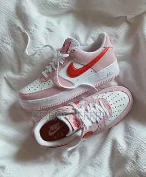 Original Nike Airforce Valentine Pink/White