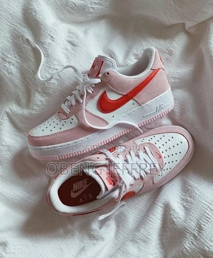 Original Nike Airforce Valentine Pink/White