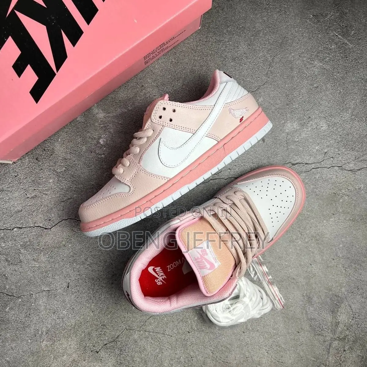 Original Nike SB Pink Pigeon