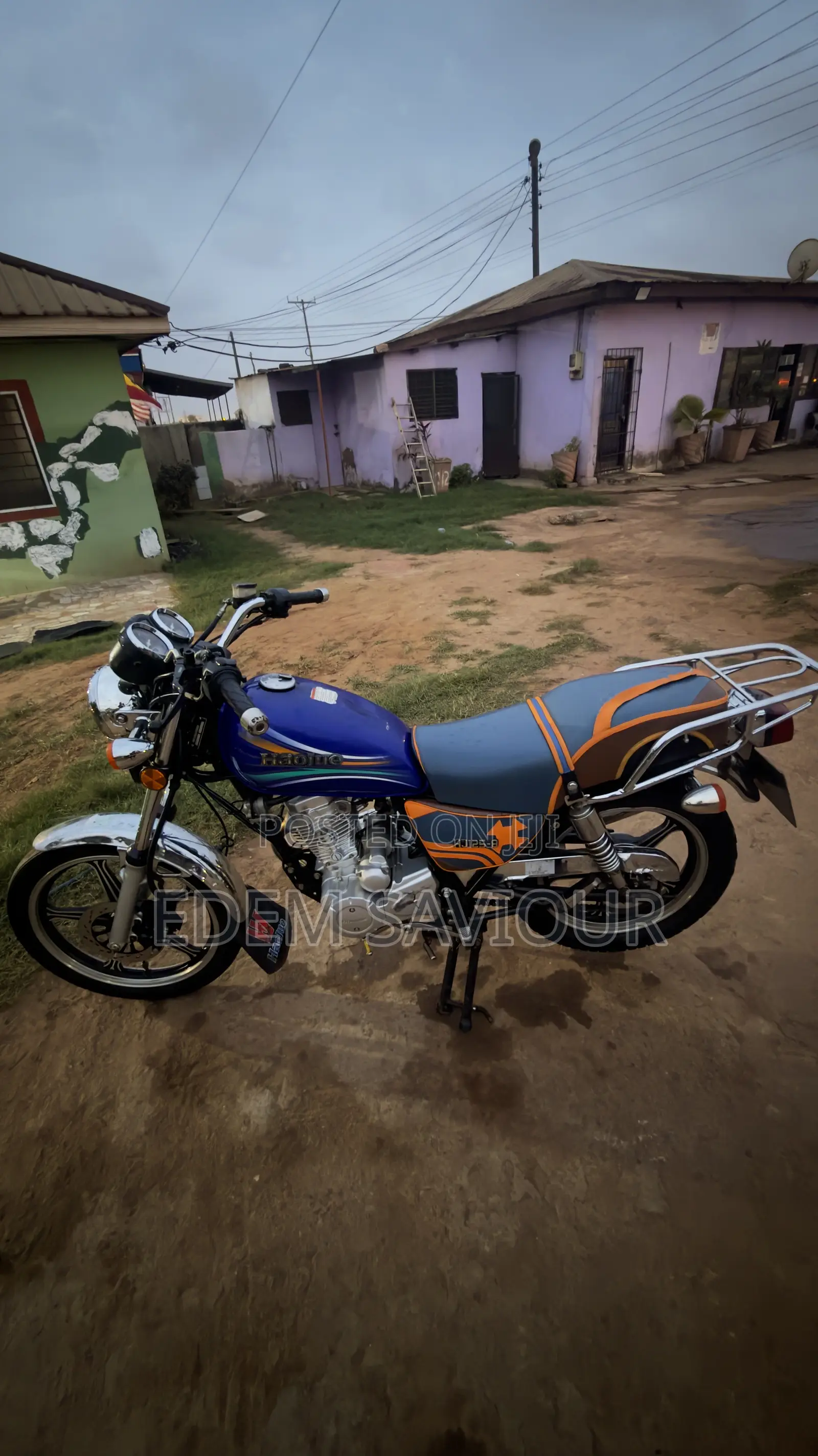 Haojue HJ125-8K 2025 Blue