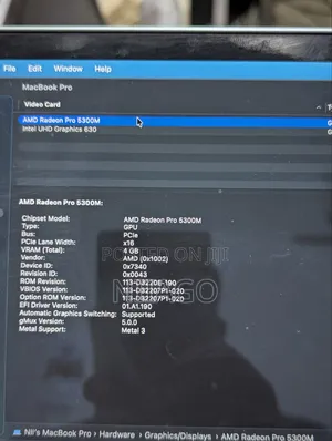 Laptop Apple MacBook Pro 2019 16GB Intel Core i7 SSD 512GB