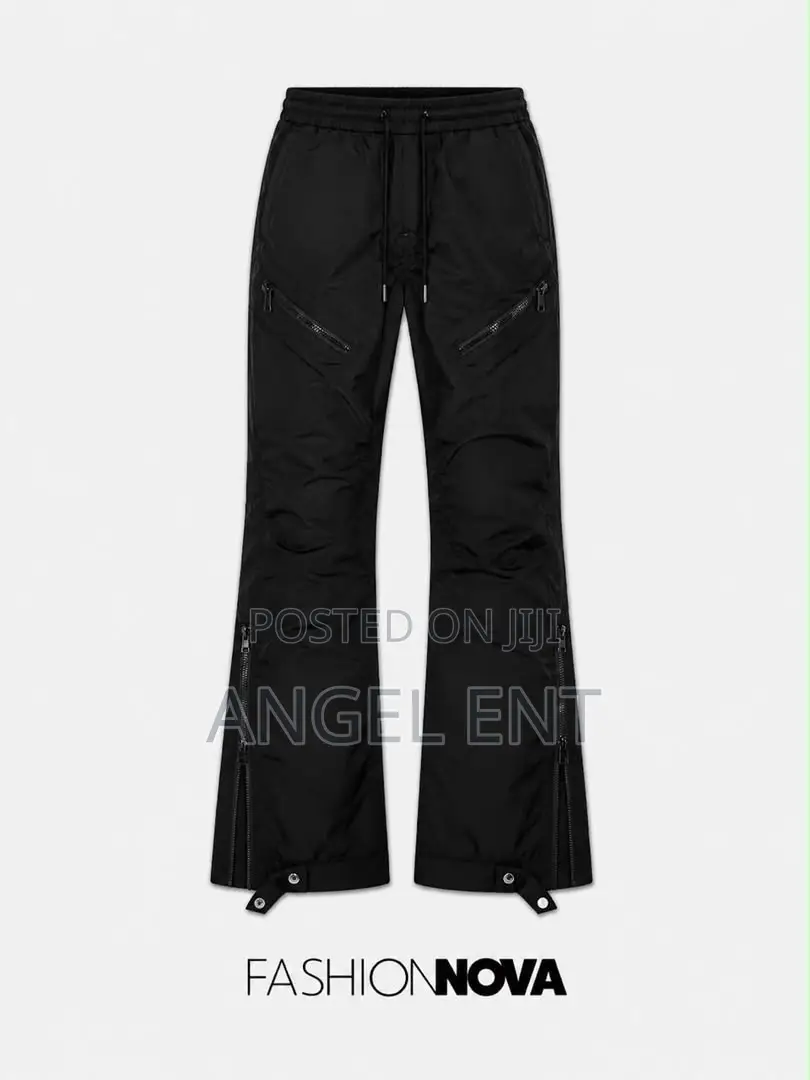 Fashion Nova Black Leather Jeans Available (Location: Adum Kumasi)