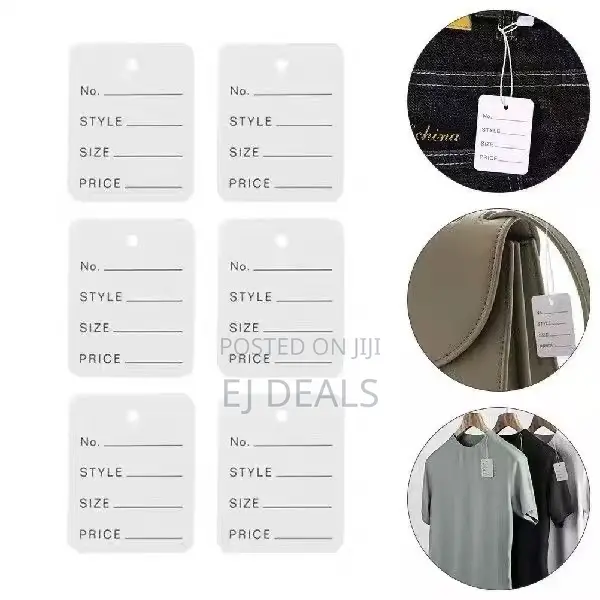 Clothing Pricing Tags 500pcs