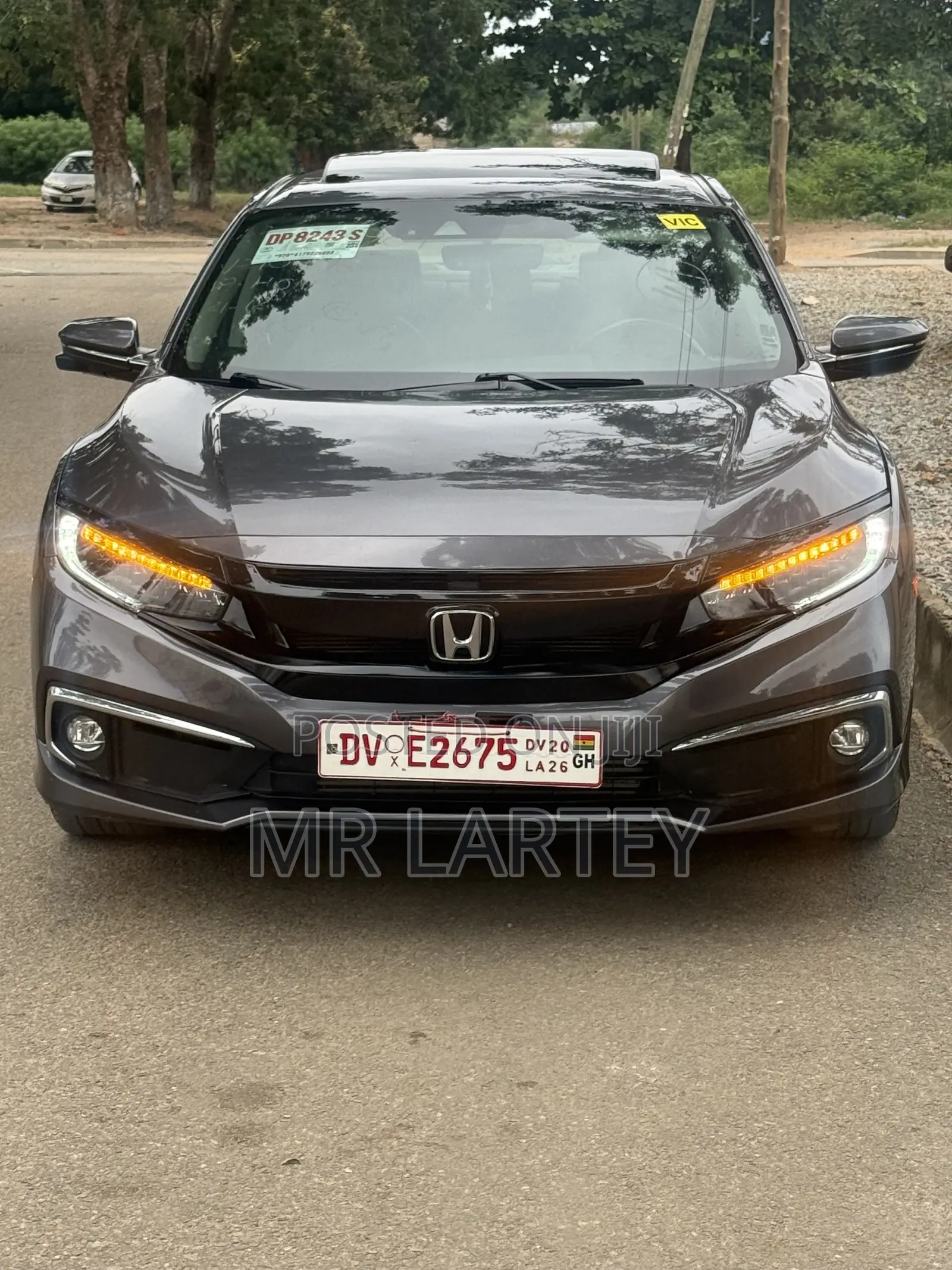Honda Civic Touring Sedan 2019 Gray
