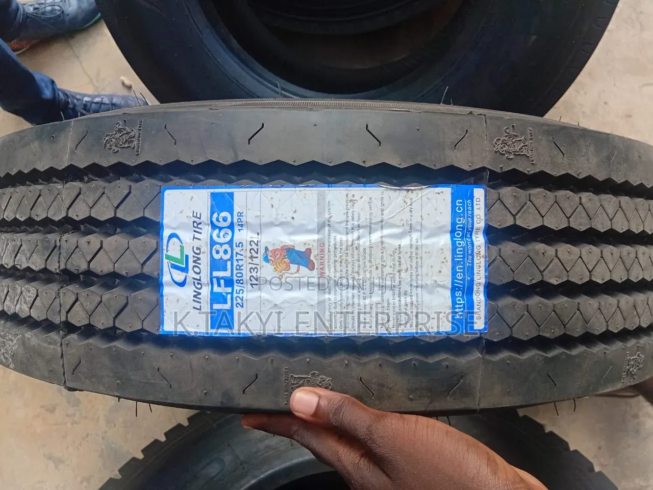 Brand New Ling Long Tire for Kia