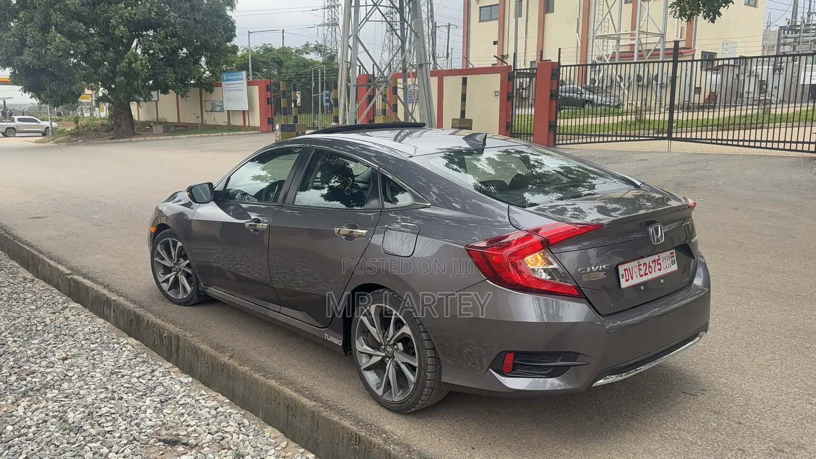 Honda Civic Touring Sedan 2019 Gray