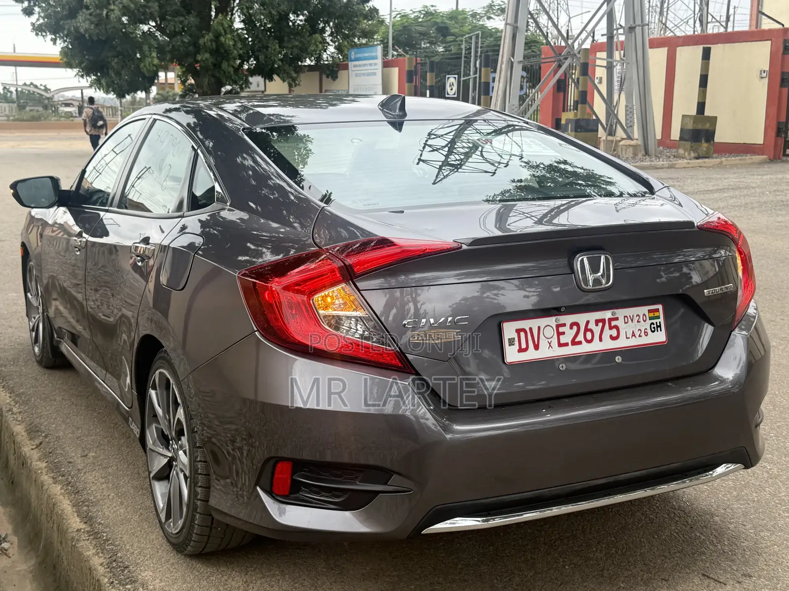 Honda Civic Touring Sedan 2019 Gray