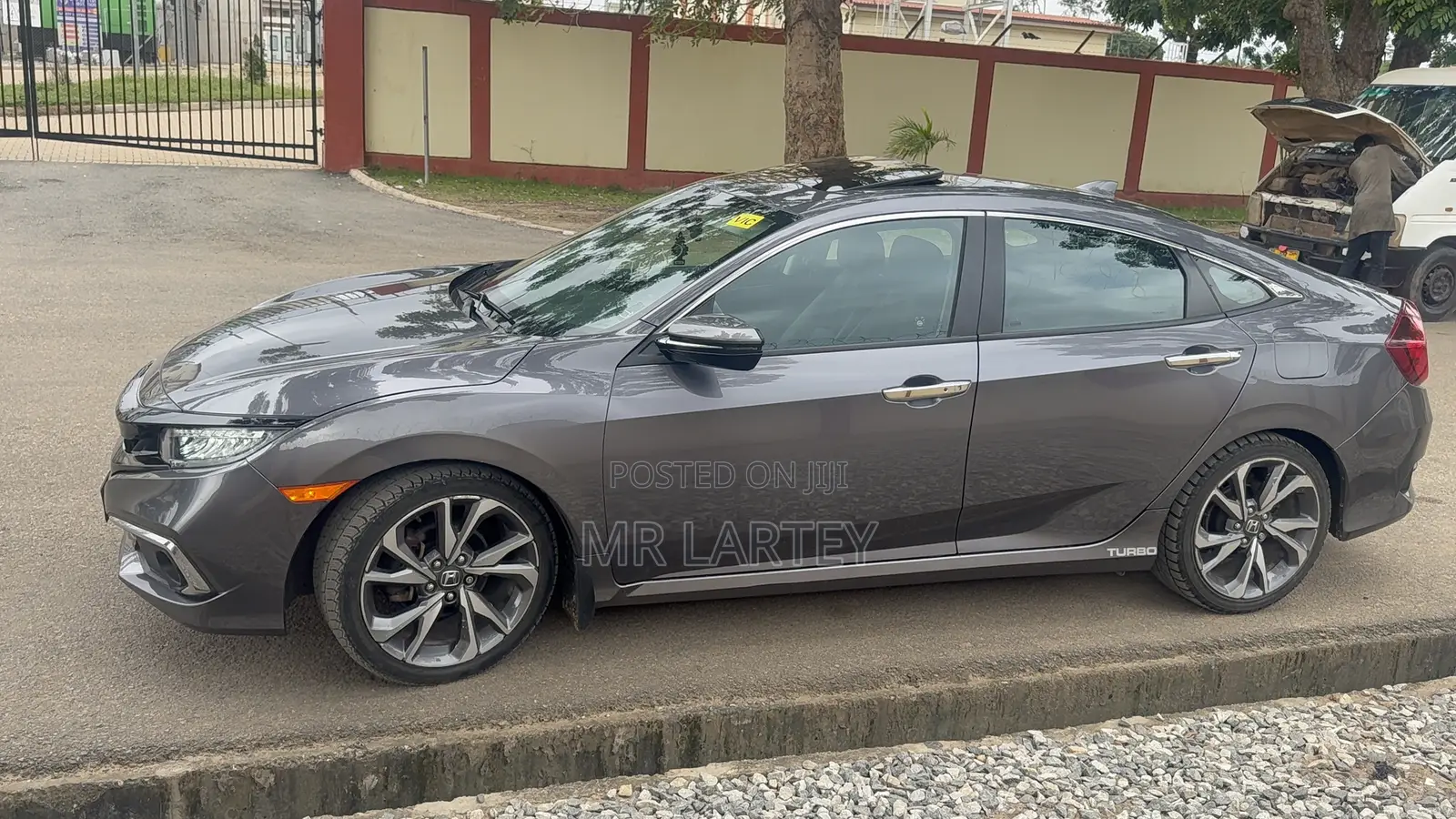 Honda Civic Touring Sedan 2019 Gray