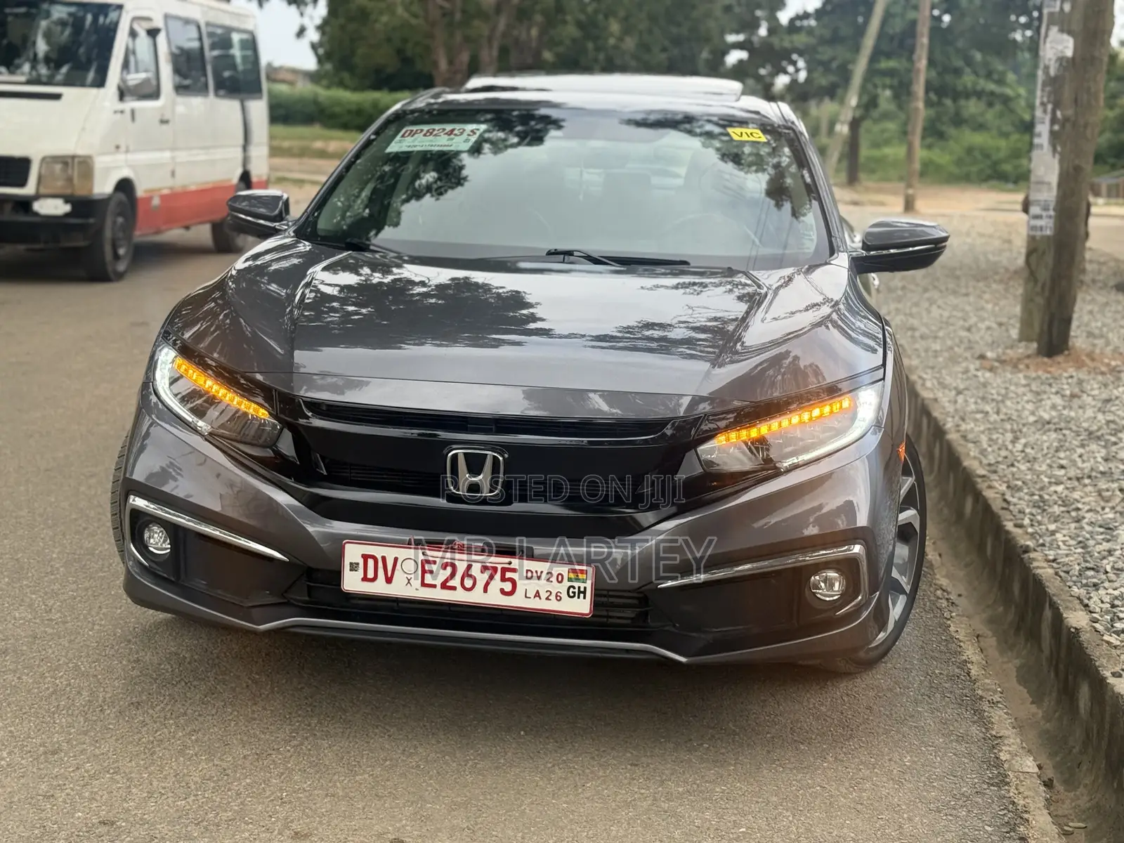 Honda Civic Touring Sedan 2019 Gray