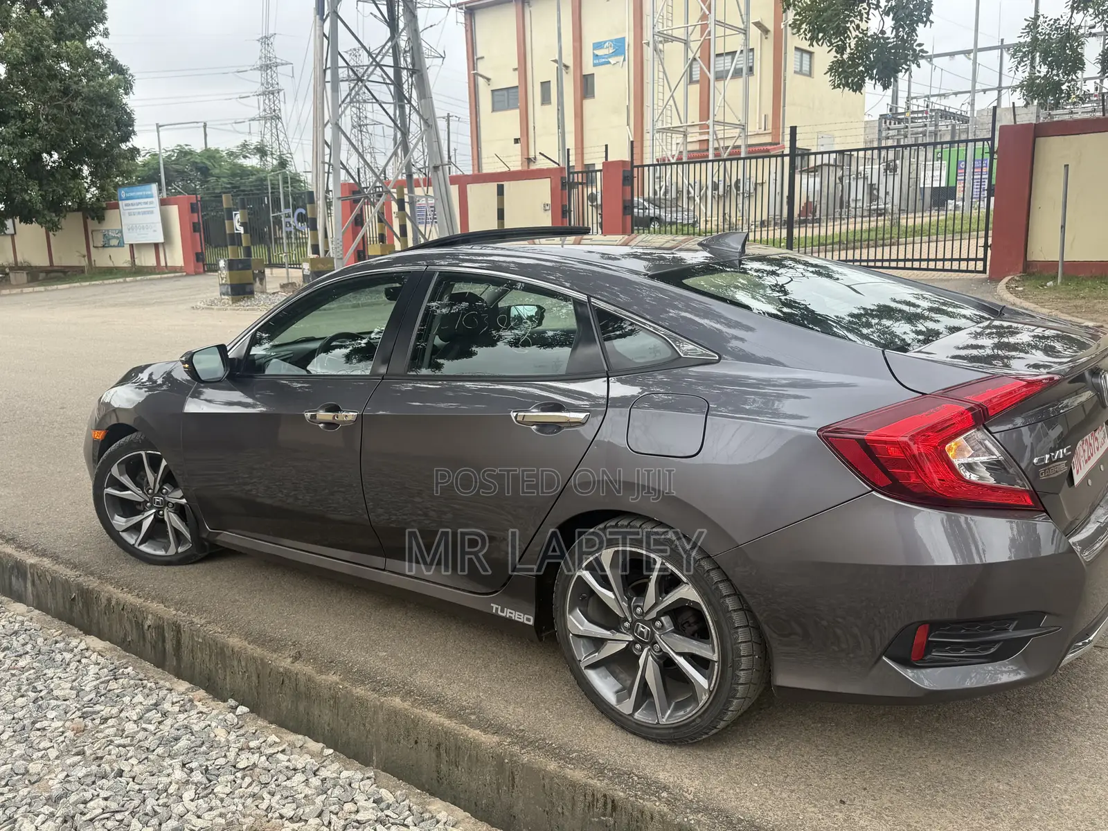Honda Civic Touring Sedan 2019 Gray
