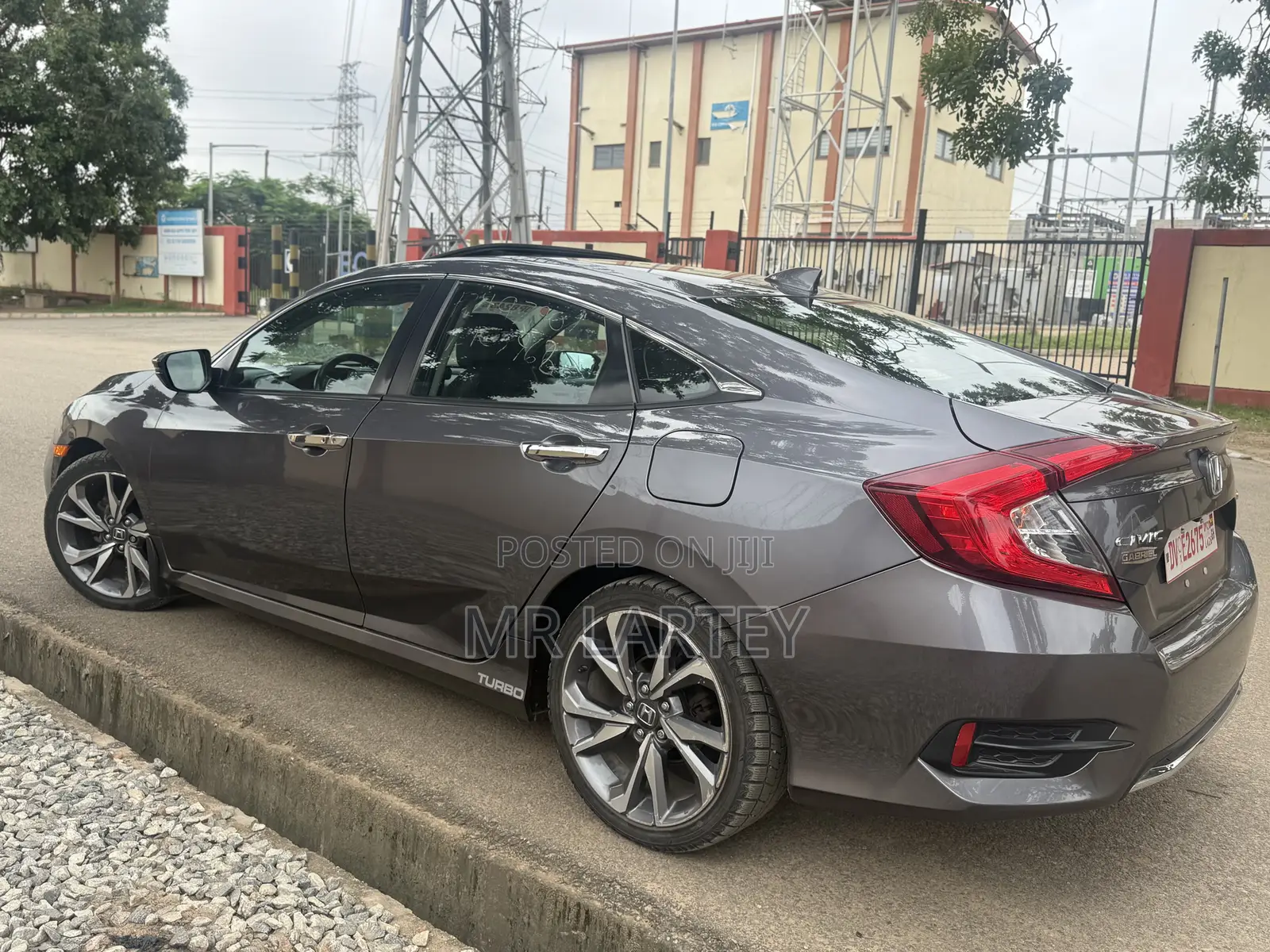 Honda Civic Touring Sedan 2019 Gray