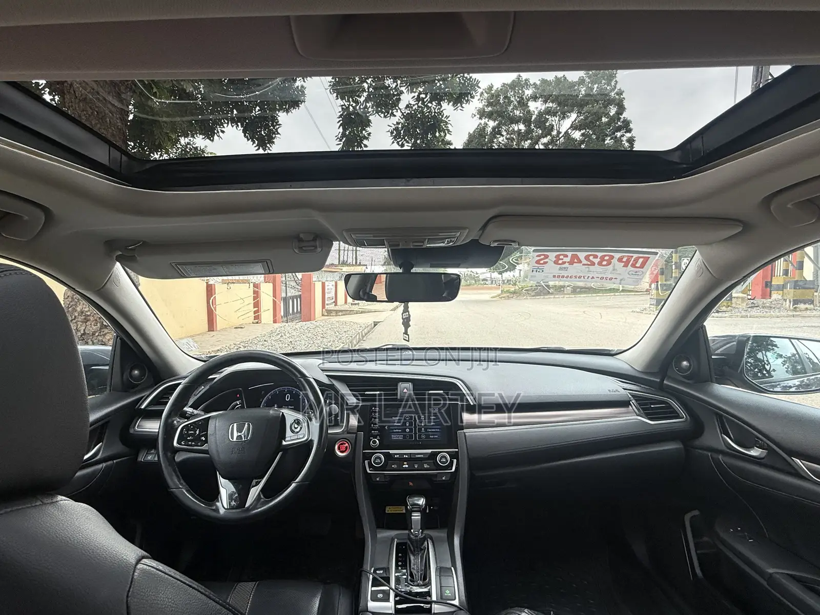 Honda Civic Touring Sedan 2019 Gray