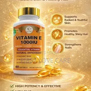Duozi Vitamin E 1000IU Essential Vitamin (Non-Gmo and Gluten-Free )