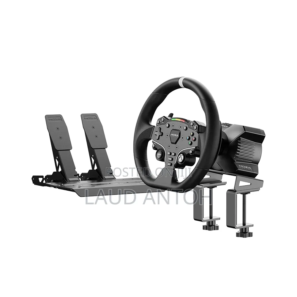 MOZA R3 Racing Wheel and Pedals Bundle for Xbox PC
