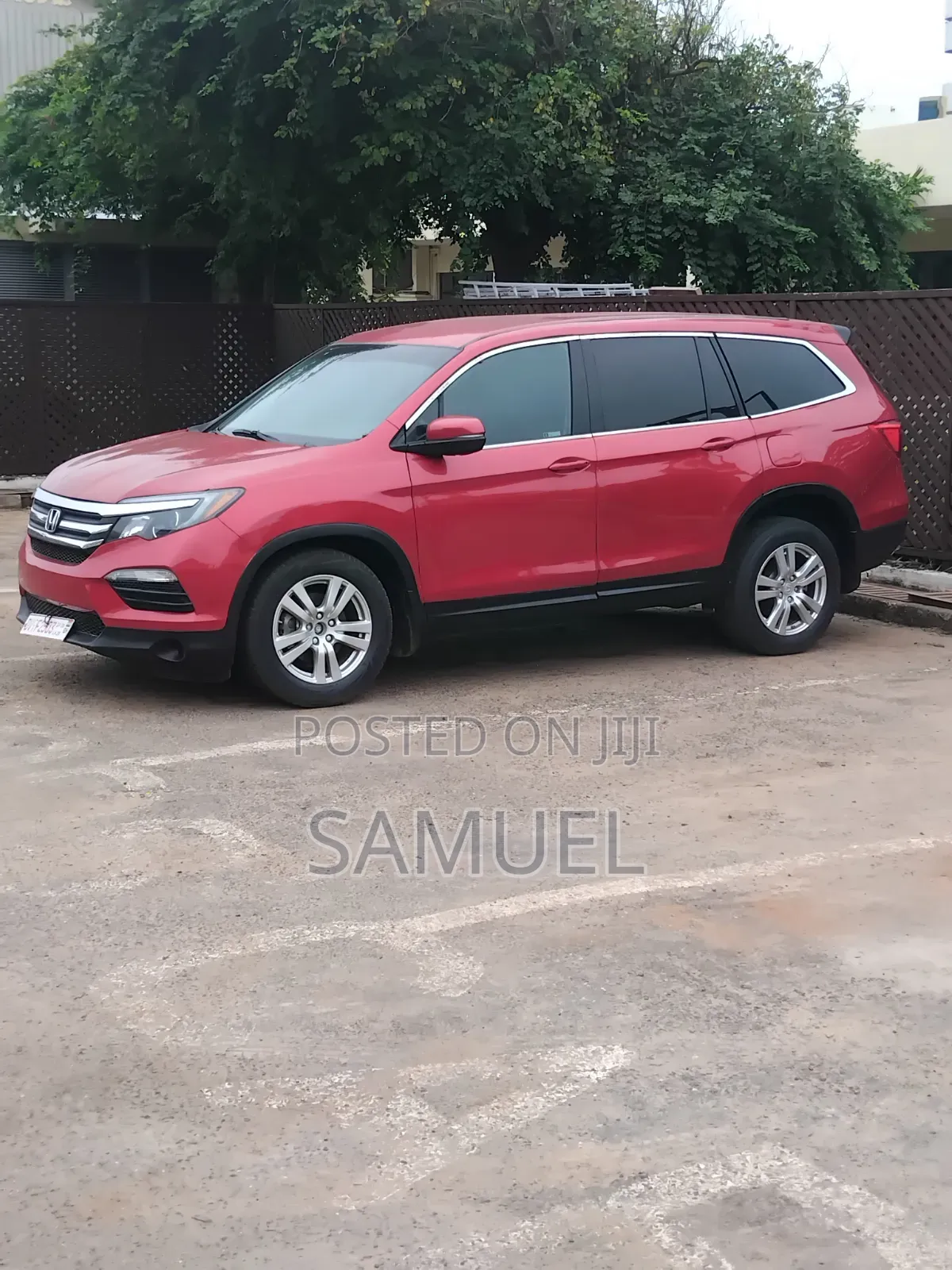 Honda Pilot EX-L 8 Passenger 2WD 2023 Red