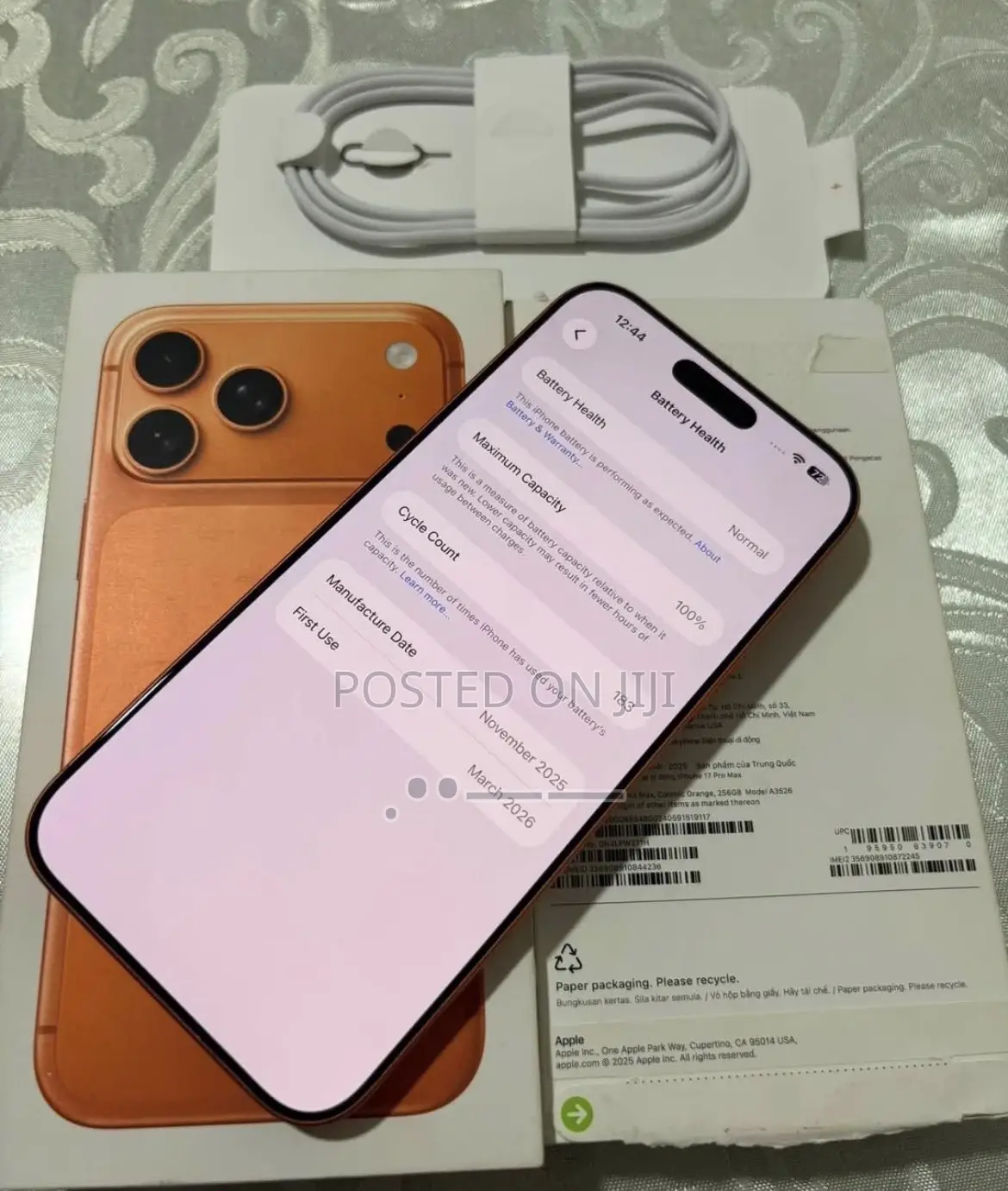 Apple iPhone 17 Pro Max 512 GB Orange