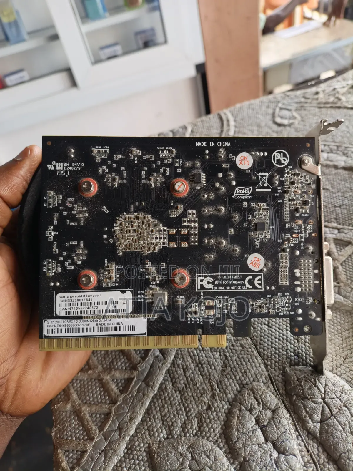 GTX 1650 4gig