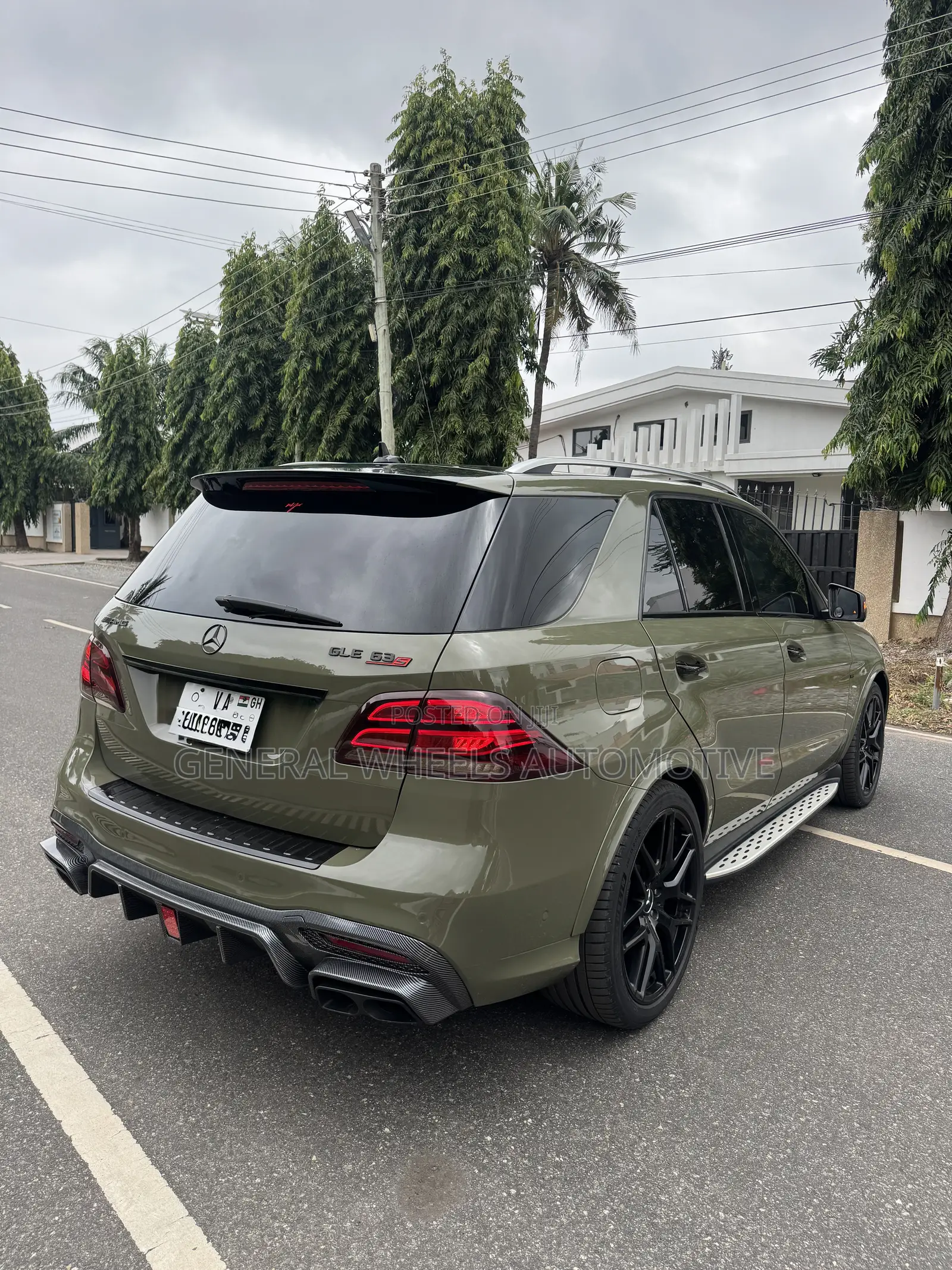 Mercedes-Benz GLE-Class AMG GLE 63 4MATIC 2016 Green